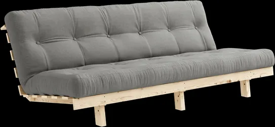 Karup Design Lean Sofasofa Med Alpha Madras 130x200 Grå/Raw