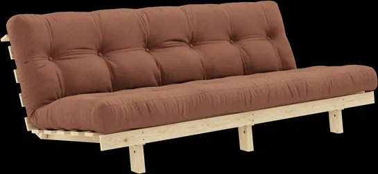 Karup Design Lean Sofasofa Med Alpha Madras 130x200 Clay Brown/Raw